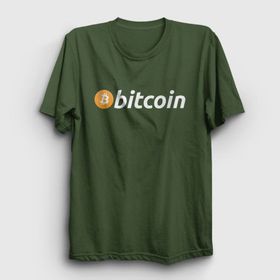 Presmono Btc Bitcoin Beyaz Unisex T-Shirt