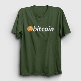 Presmono Btc Bitcoin Beyaz Unisex T-Shirt