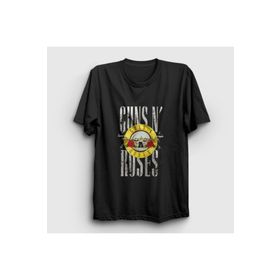 Presmono Bullet Guns N' Roses Siyah Unisex T-Shirt