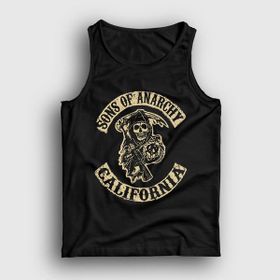 Presmono California Sons of Anarchy Siyah Unisex T-Shirt