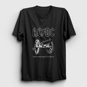 Presmono Cannon Ac/Dc Kadın T-shirt
