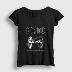Presmono Cannon Ac/Dc Kadın T-shirt