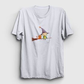 Presmono Cat And Witch Kedi Unisex T-shirt