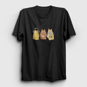 Presmono Cat Brothers Kedi Siyah Unisex T-Shirt