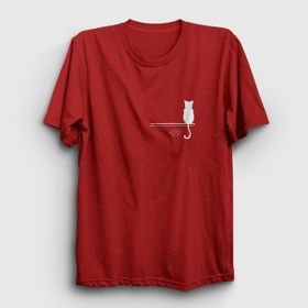 Presmono Cat On The Wall Kedi Unisex T-Shirt