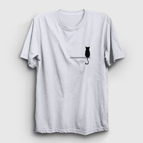 Presmono Cat On The Wall Kedi Unisex T-Shirt