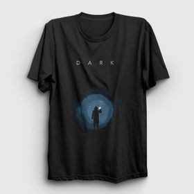 Presmono Cave Dark Siyah Unisex T-Shirt