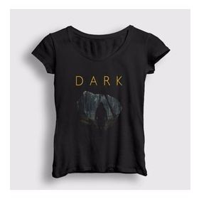 Presmono Cave V2 Dark Kadın T-shirt