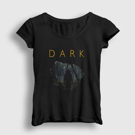 Presmono Cave V2 Dark Kadın T-shirt