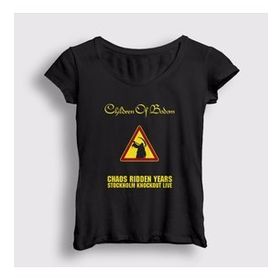 Presmono Chaos Children Of Bodom Kadın T-shirt