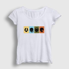 Presmono Chars Anime Avatar The Last Airbender Kadın T-shirt
