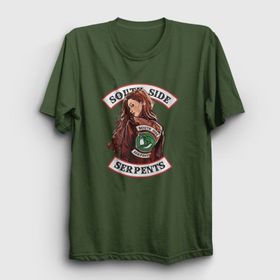 Presmono Cheryl Blossom Riverdale Haki Unisex T-Shirt