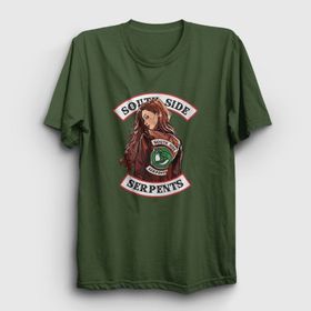 Presmono Cheryl Blossom Riverdale Kırmızı Unisex T-Shirt