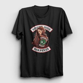 Presmono Cheryl Blossom Riverdale Siyah Unisex T-Shirt