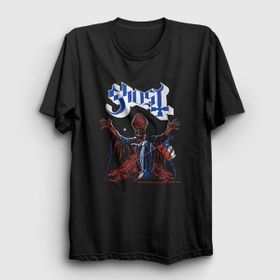 Presmono Chile Ghost Siyah Unisex T-Shirt