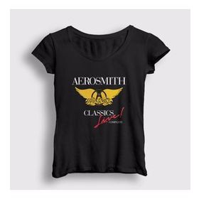 Presmono Classics Aerosmith Kadın T-shirt