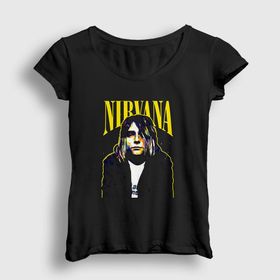 Presmono Cobain Nirvana Kadın T-shirt