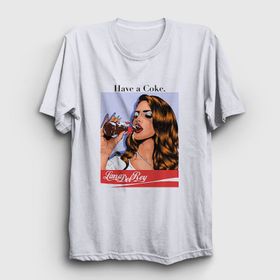 Presmono Coke Lana Del Rey Kadın T-shirt