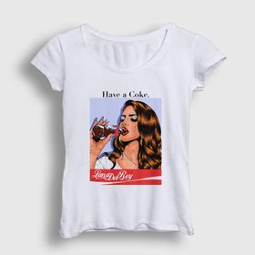 Presmono Coke Lana Del Rey Kadın T-shirt