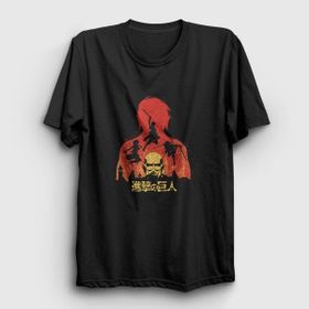 Presmono Colossal Anime Attack On Titan Kadın T-shirt