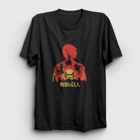 Presmono Colossal Anime Attack On Titan Kadın T-shirt