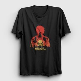 Presmono Colossal Anime Attack On Titan Kadın T-shirt
