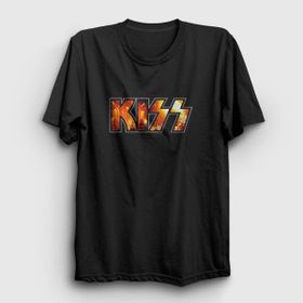Presmono Concert Kiss Siyah Unisex T-Shirt