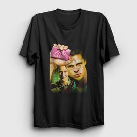Presmono Cover Film Dövüş Kulübü Fight Club Siyah Unisex T-Shirt