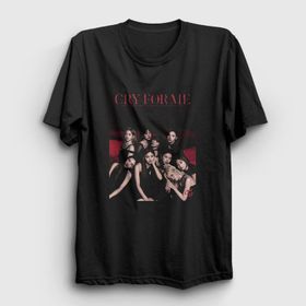 Presmono Cry For Me K-Pop Twice Kadın T-shirt