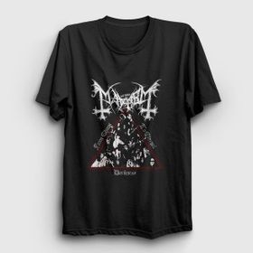 Presmono Darkness Mayhem Siyah Unisex T-Shirt