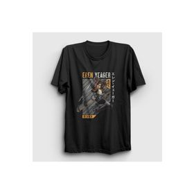 Presmono Eren Fan Anime Attack On Titan Kadın T-shirt