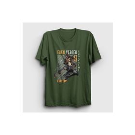 Presmono Eren Fan Anime Attack On Titan Kadın T-shirt