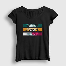 Presmono Eyes Anime Boku No Hero Academia Kadın T-shirt