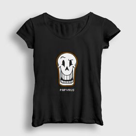 Presmono Face Papyrus Undertale Kadın T-shirt
