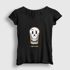 Presmono Face Papyrus Undertale Kadın T-shirt