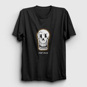 Presmono Face Papyrus Undertale Kadın T-shirt