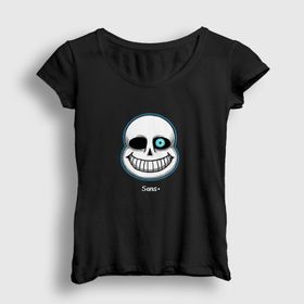 Presmono Face Sans Undertale Kadın T-shirt