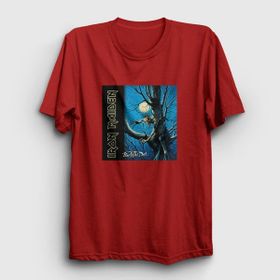Presmono Fear Of The Dark Iron Maiden Kırmızı Unisex T-Shirt