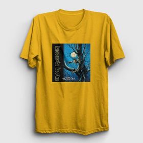 Presmono Fear Of The Dark Iron Maiden Sarı Unisex T-shirt