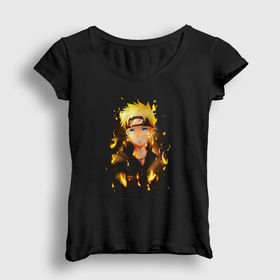 Presmono Fire Anime Naruto Kadın T-shirt