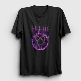 Presmono Flames Logo Him Kadın T-shirt