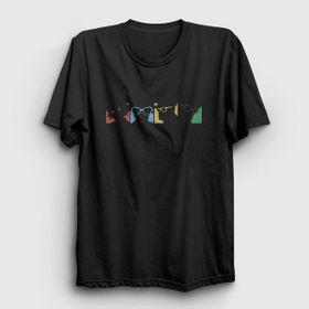 Presmono Four Colors Gorillaz Kadın T-shirt