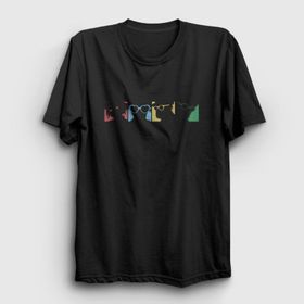 Presmono Four Colors Gorillaz Kadın T-shirt