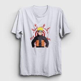 Presmono Fuinjutsu Anime Naruto Kadın T-shirt