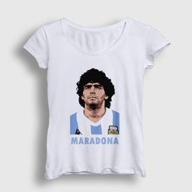 Presmono Futbol Sky Maradona Kadın T-shirt