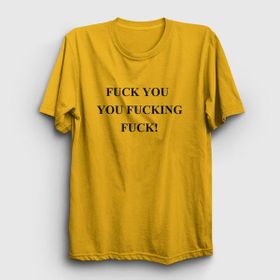 Presmono Fyou V2 Shameless Sarı Unisex T-Shirt