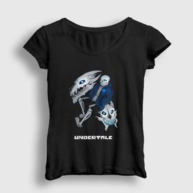 Presmono Gaster Blaster Undertale Kadın T-shirt