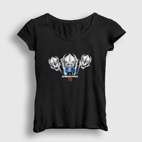 Presmono Gaster Blasters Undertale Kadın T-shirt