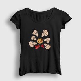 Presmono Gatling Anime One Piece Kadın T-shirt