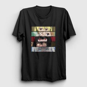 Presmono Girls Anime Kakegurui Siyah Unisex T-Shirt